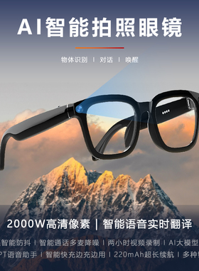 Ai Smart Glasses,8MP HD Camera,Translation Glasses,OpenAi