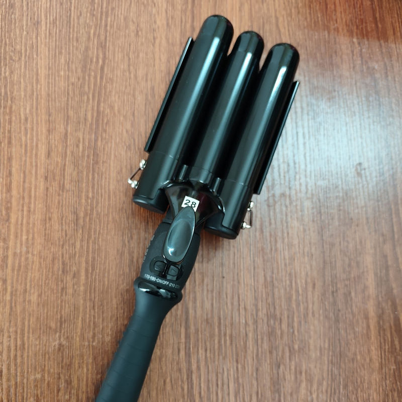 发廊蛋卷卷发棒蛋卷头三管电卷棒法式蓬松大卷懒人蛋蛋卷棒三棒32