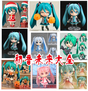 动漫 q版粘土初音未来可换脸手办葱公主殿下千本樱模型 生日礼物