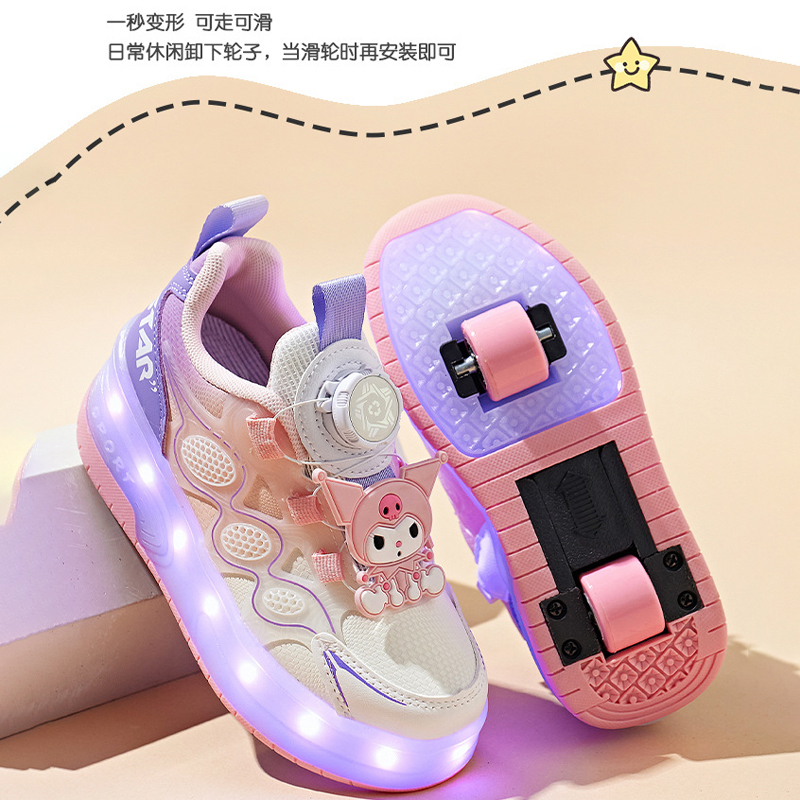 沃尔克春季新款男女童暴走鞋