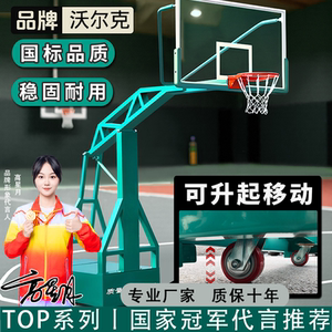 标准篮球架户外移动室外