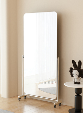 全身镜可移动服装店专用镜子ing风显瘦轻奢试衣镜网红直播落地镜