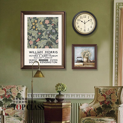 伊佳餐厅美式高端油画肌理装饰画