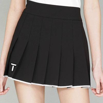 正品EuropeanTour欧巡赛高尔夫女装短裙夏防走光透气简约百褶裙