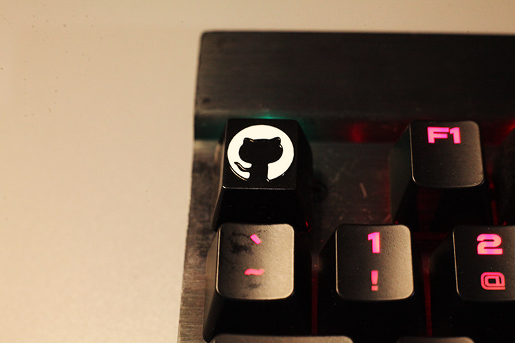 pg外设github月亮猫键帽树脂浮雕个性手工可爱萌系送人礼品