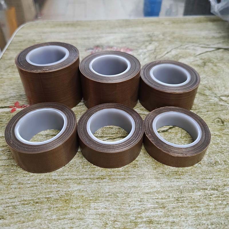 优质特氟龙高温胶布封口机真空机封切机带胶隔离布高温隔热布