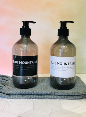 北欧风分装瓶按压空瓶子灰色瓶洗发水沐浴露洗面奶分装空瓶样板间