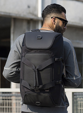 班歌BG-7088新款酷炫时尚百搭户外旅行包多用大容量双肩包男士背