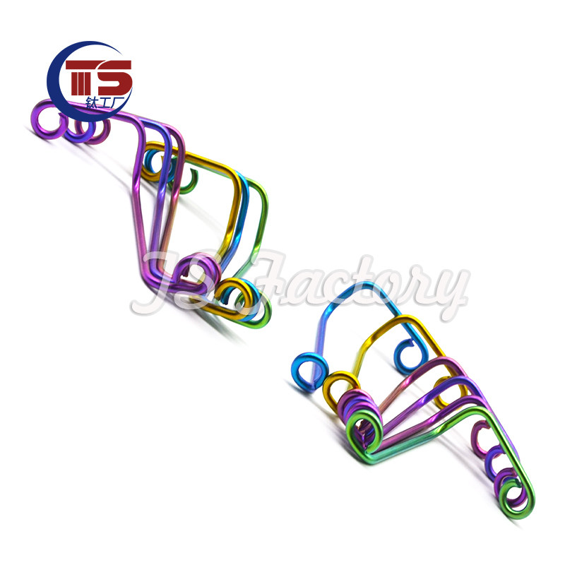 TS钛工厂钛合金油壶直径布雷博RCS直推上泵小油壶通用CNC TC4