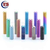 TC4 高硬度 AXS E1变速 钛工厂钛合金限位螺丝适配RED SRAM