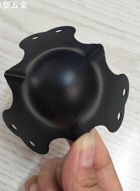 舞台灯光航空箱配件黑色三角直角球包 压三角 单凹圆包角角码护角