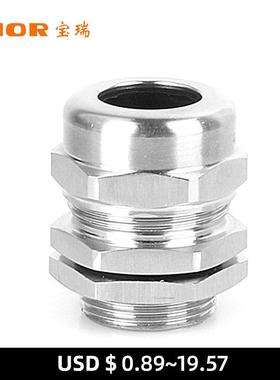 CBEC 304不锈钢电缆防水接头金属密封夹紧格兰头MG型固定葛兰头