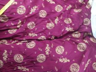 100%桑蚕丝真丝丝绸双宫服装面料裤子连衣裙面料