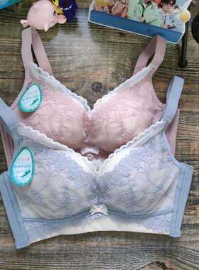 城市佳人3517内衣女无钢圈聚拢调整型收副乳上托防下垂薄款文胸罩