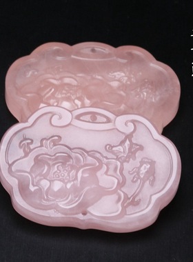 古风璎珞压襟毛衣链配饰上下孔