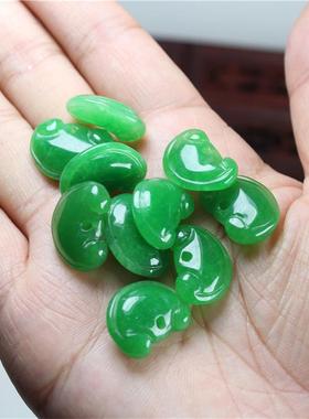 干青铁如意宝宝锁项链