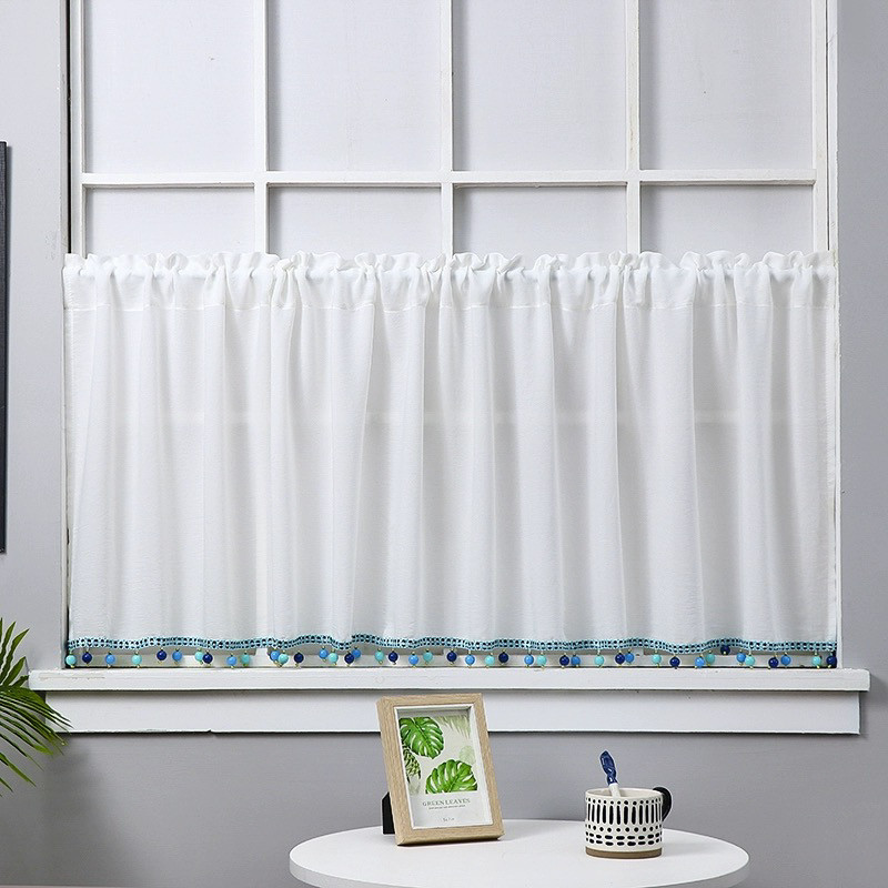 纯色纱短帘 透光不透人防偷窥 衣柜防尘帘夏季防走光透气纱帘定做,居家布艺,定制窗帘,淘宝优惠券,粉丝福利购,淘宝优惠卷
