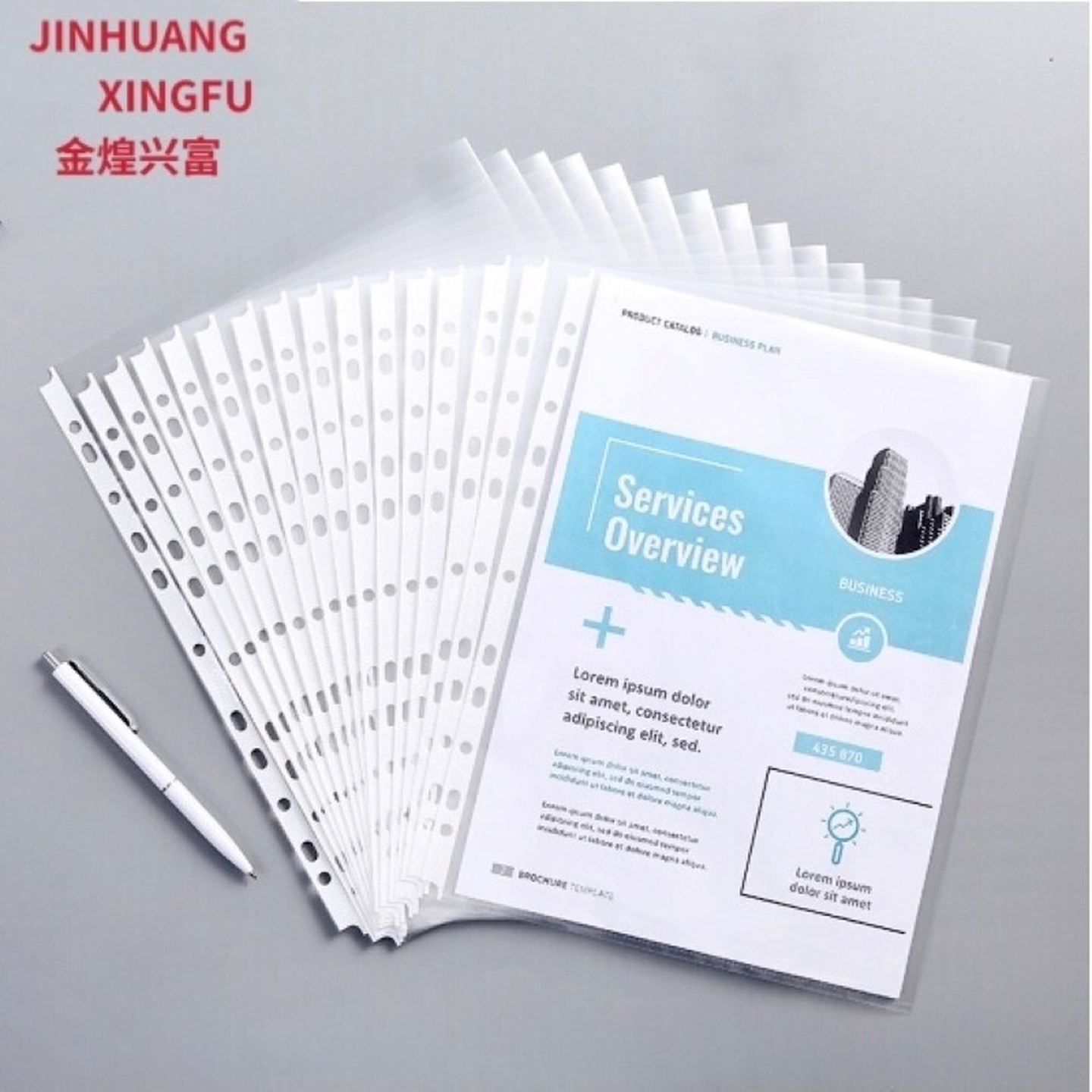 11孔透明内页文件袋 多孔袋活页袋插页袋防水资料袋文件夹替芯,文具电教/文化用品/商务用品,文件袋/资料袋/试卷收纳袋,淘宝优惠券,粉丝福利购,淘宝优惠卷