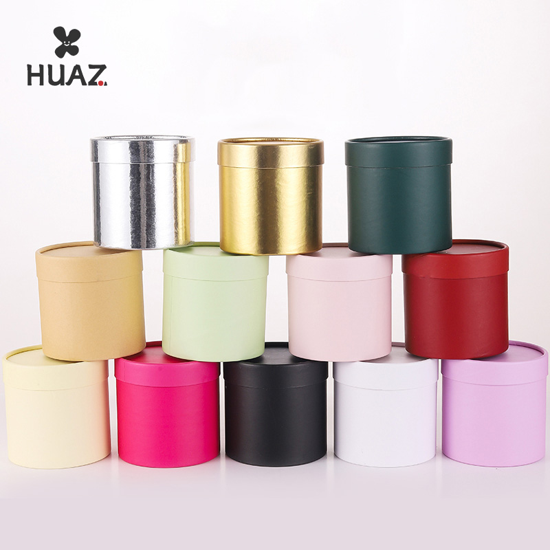 圣诞节花束小圆桶手工DIY迷你