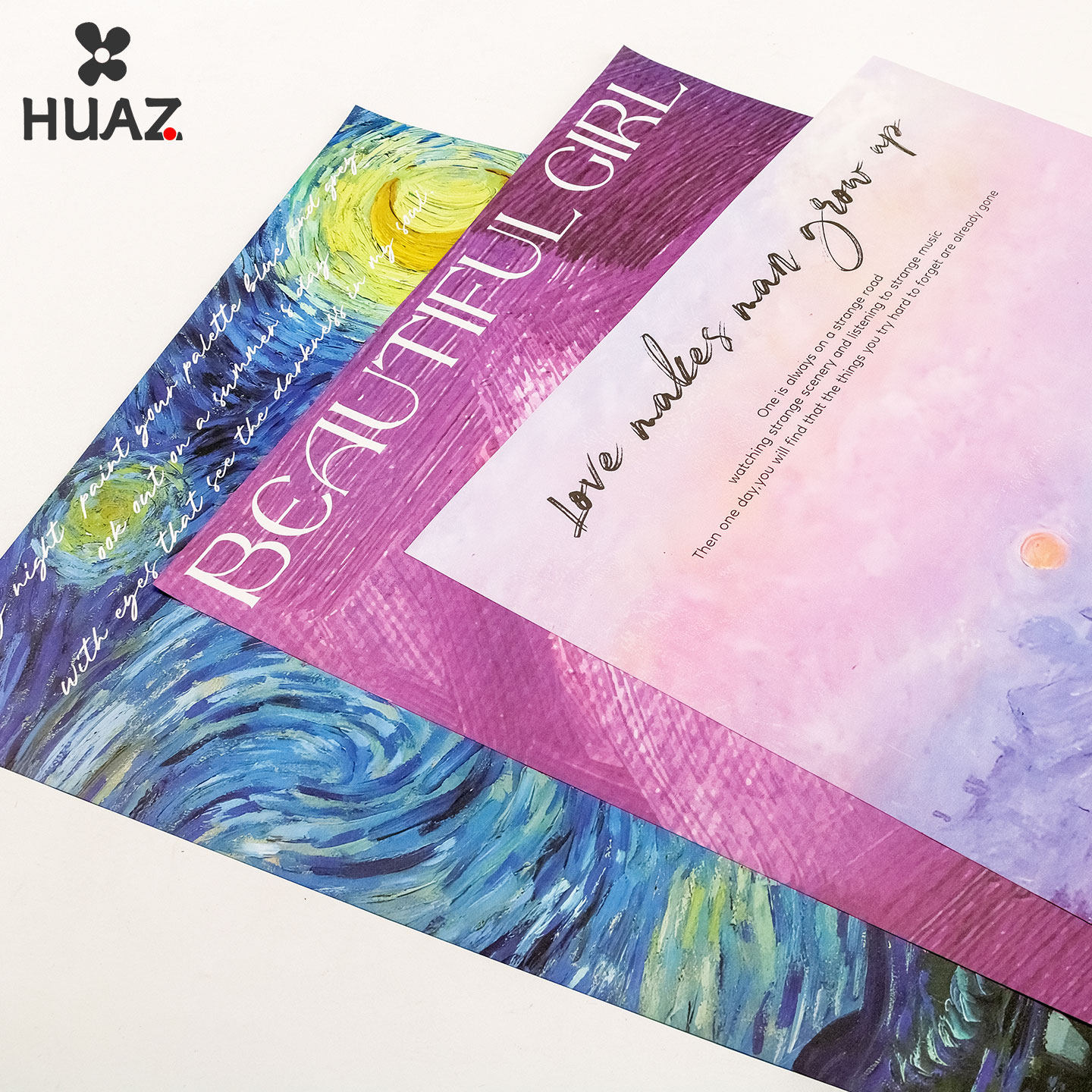 花妆点油画风包装纸鲜花包装材料花艺花店专用纸张高级感艺术纸