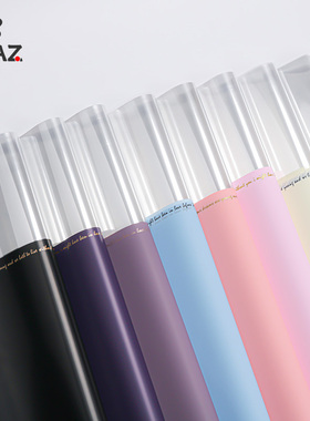 女神单支包花纸opp玻璃纸网红鲜花包装纸透明单支卷花艺包装材料