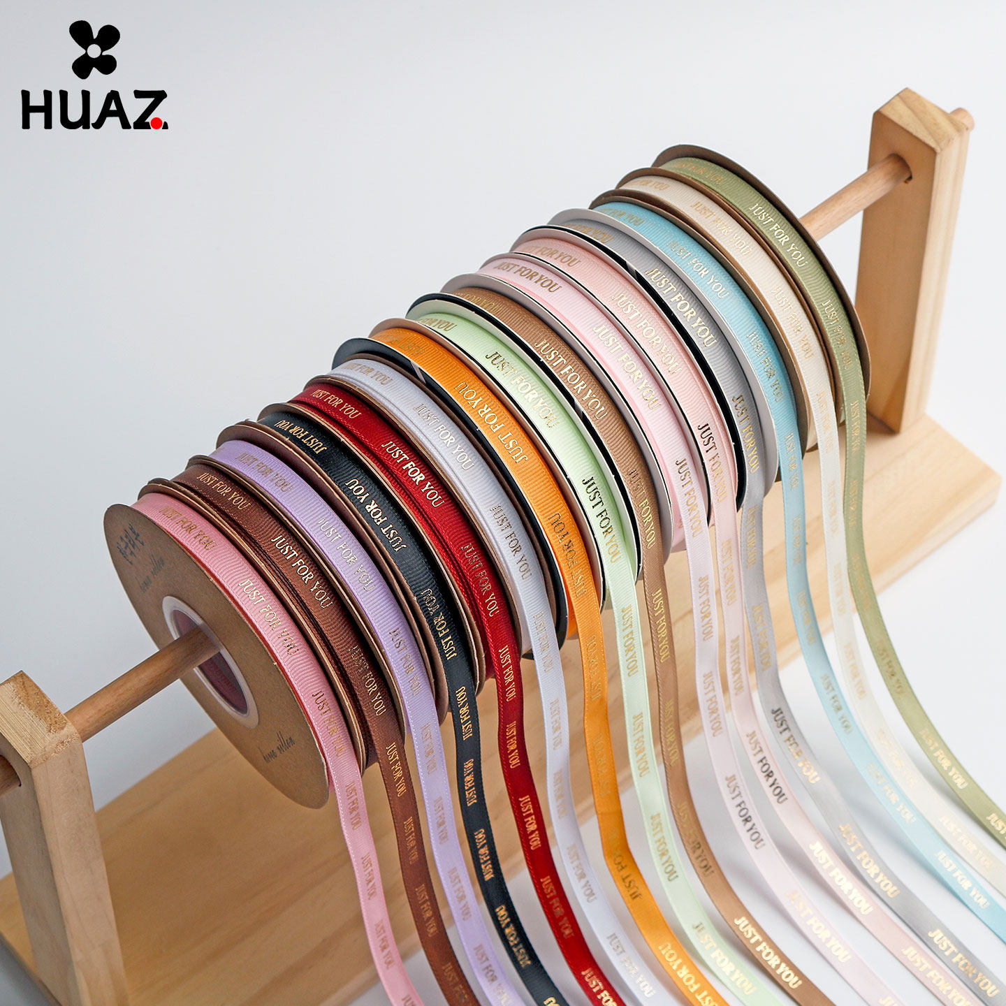 烫金英文螺纹丝带花束绑带水果礼盒蛋糕装饰彩带包装礼物J版1cm