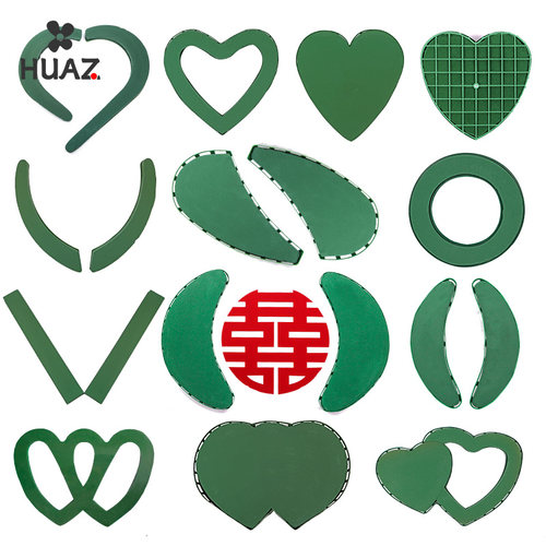 婚车花泥带吸盘结婚花车装饰