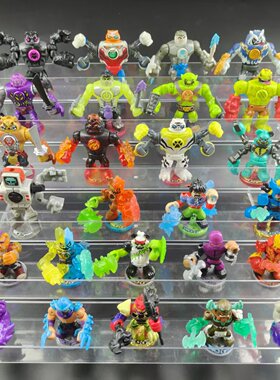 正版散货Akedo街机战士雷霆热斗竞技场变形英雄公仔对战玩具