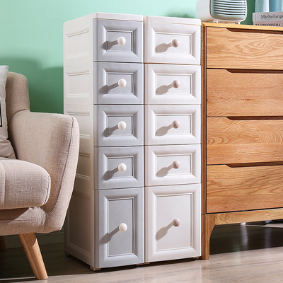 20/25cm欧式夹缝收纳柜抽屉式