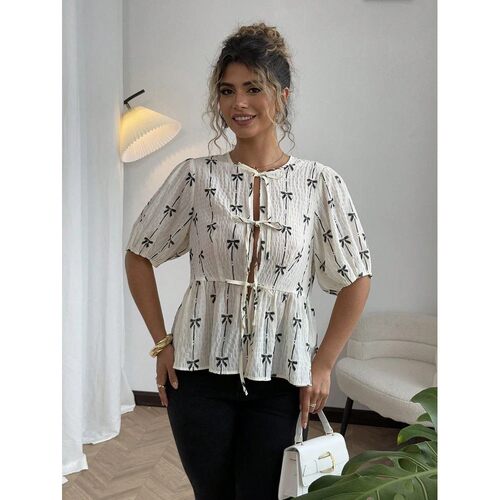 Plus Size Spring/Summer New Arrivals Romantic Holiday Bow-Pa