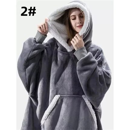 Winter Hoodies Sweatshirt Women Men Pullover Fleece Giant TV