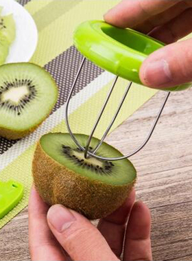 Hot Sale Fast Fruit Kiwi Cutter Peeler Slicer Kitchen Gadget