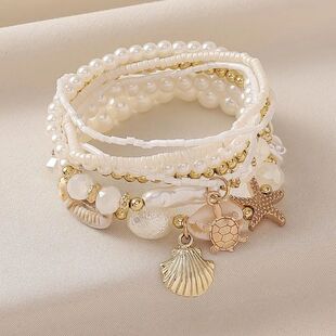 Bohemia Crystal Tassel Multicolor Beads Bracelets for Women