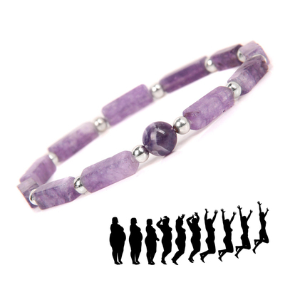 Natural Amethysts Bracelets For Women Men Loss Weight Body C