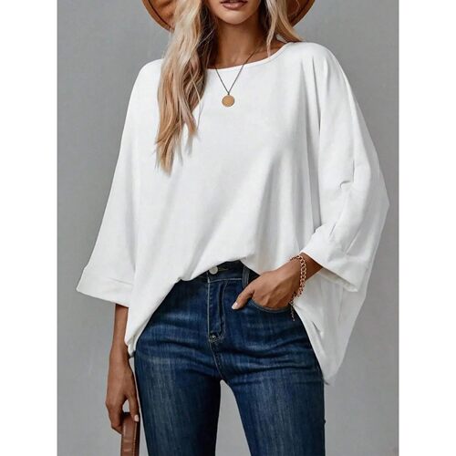 Plus Size Women's Fashionable  Spring Autumn Long Sleeved T-