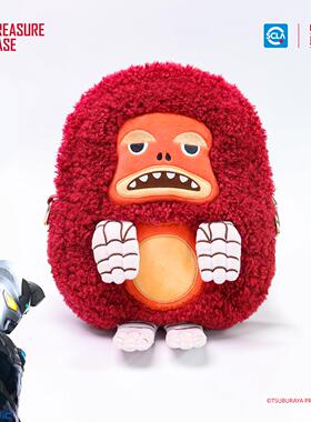 Treasure Case 奥特曼正版周边 比格蒙毛绒收纳包 小挎包