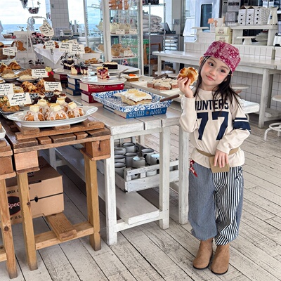 儿童洋气T恤2026春季新款童装中小童3男童女童纯棉长袖上衣卫衣潮