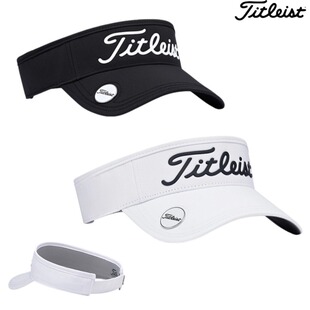 新款正品Titleist泰特利斯高尔夫球帽遮阳防晒无顶帽球标可拆透气