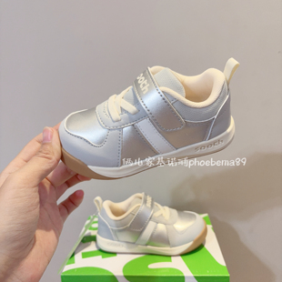 苏斯机能鞋春秋皮面防水男女童鞋学步鞋软底轻便板鞋休闲鞋断码清