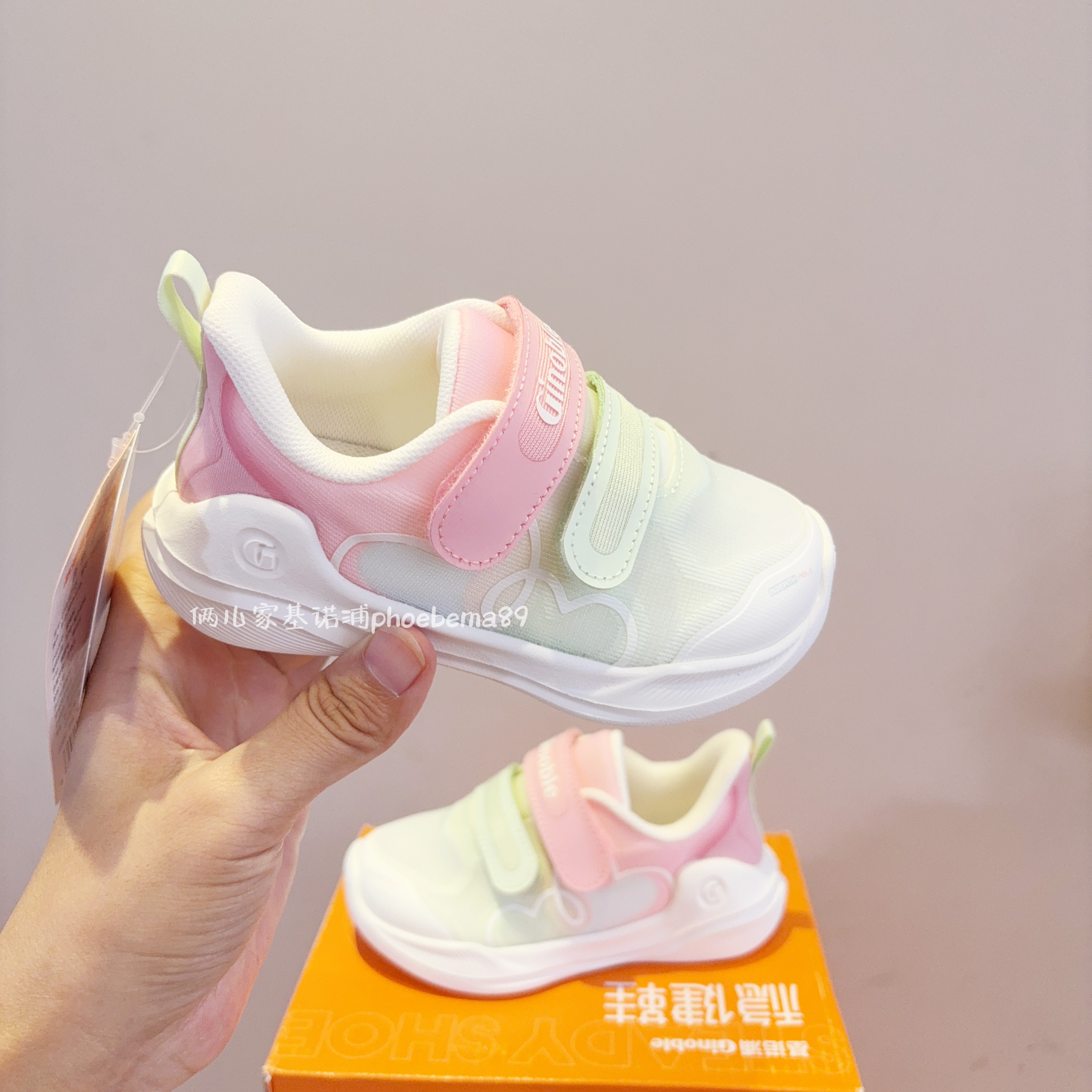 基诺浦春秋畅跑鞋轻便软底跑步鞋