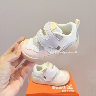 基诺浦机能鞋秋冬学步鞋棉鞋加绒关键鞋轻便软底宝宝鞋2377