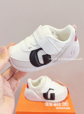 基诺浦机能鞋26春款男女童步前学步鞋阿甘鞋轻便软底关键鞋2531