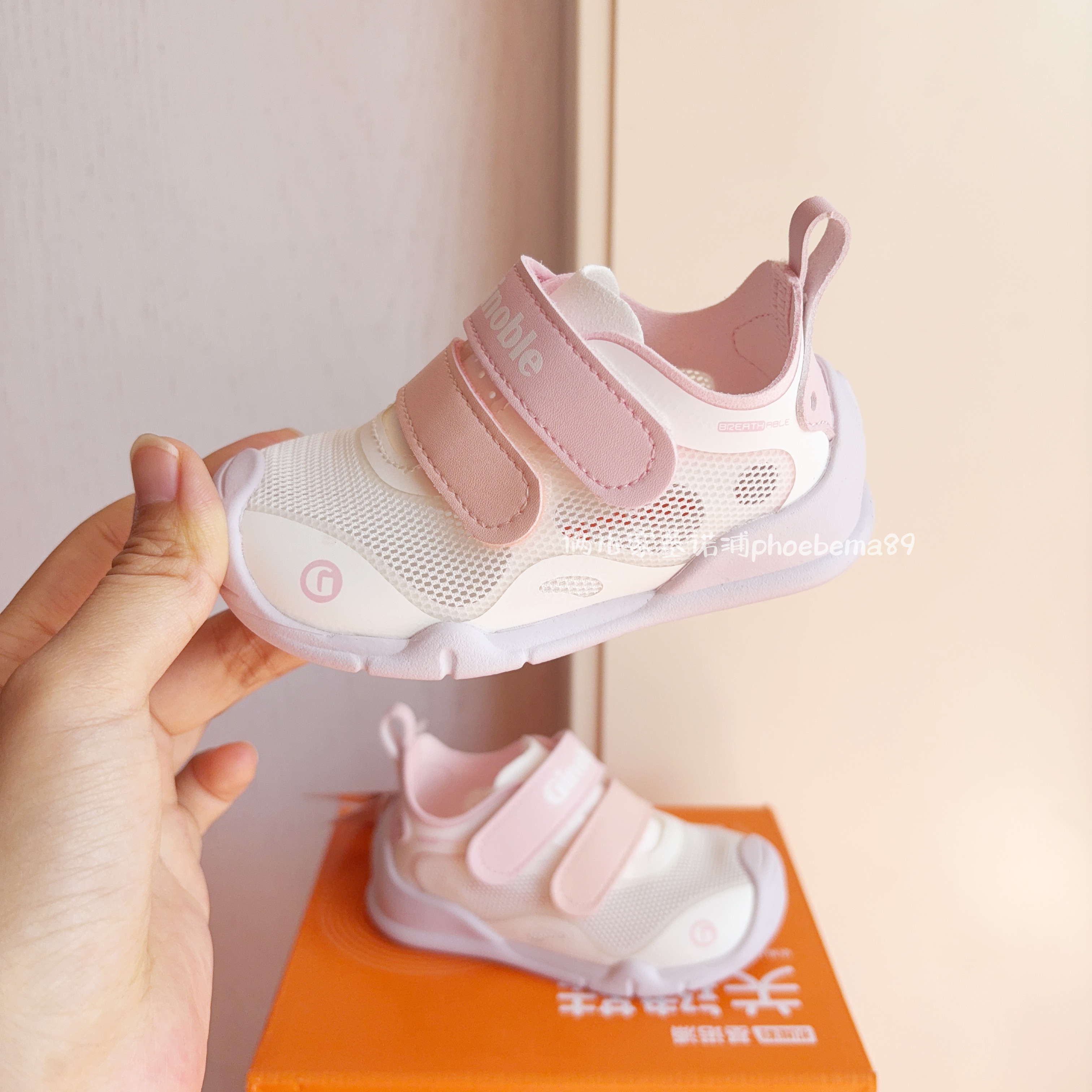 基诺浦机能鞋26夏包头凉鞋男女宝宝鞋子步前学步鞋轻薄关键鞋豹