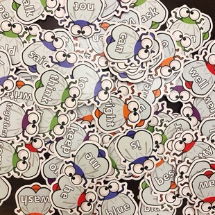 拍苍蝇英语高频词卡英文卡片桌游220词闪卡razsight words swat