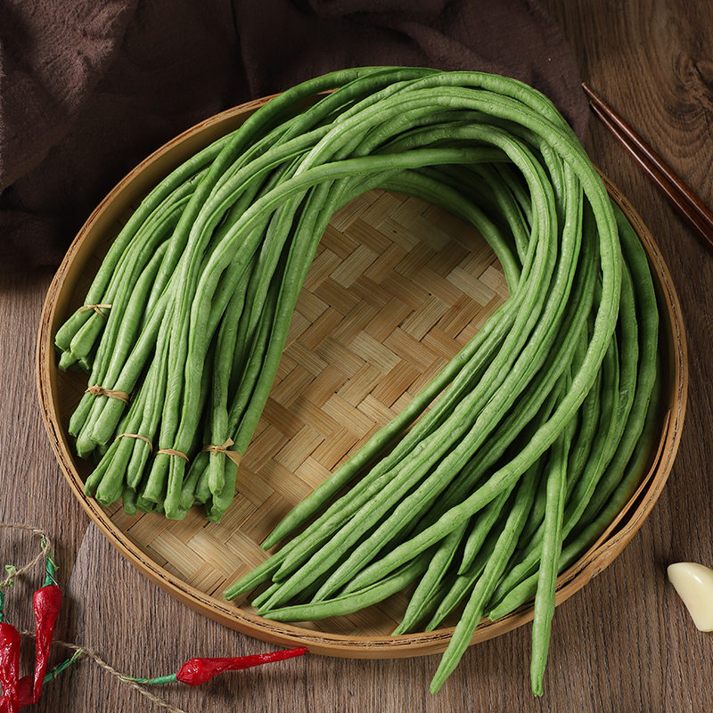 PU高仿真长豆角模型四季豆道具厨房酒店菜品样品装饰展示早教道具