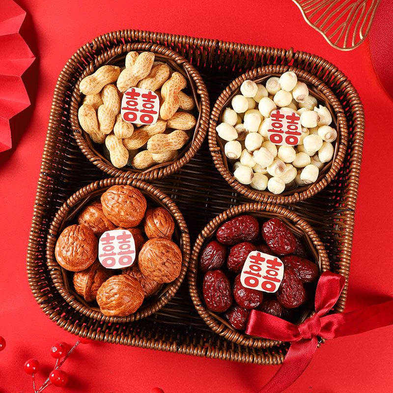 菡菡仿真五谷杂粮婚庆摆件