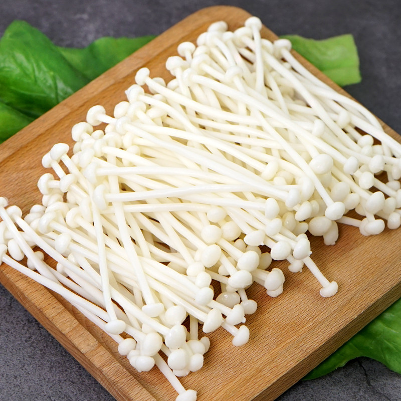 仿真金针菇假蘑菇香菇平菇模型道具摆件装饰儿童认知塑料玩具果蔬