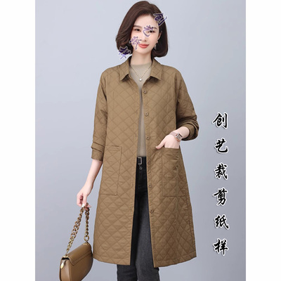 创艺棉服牛皮纸2024洋气高端