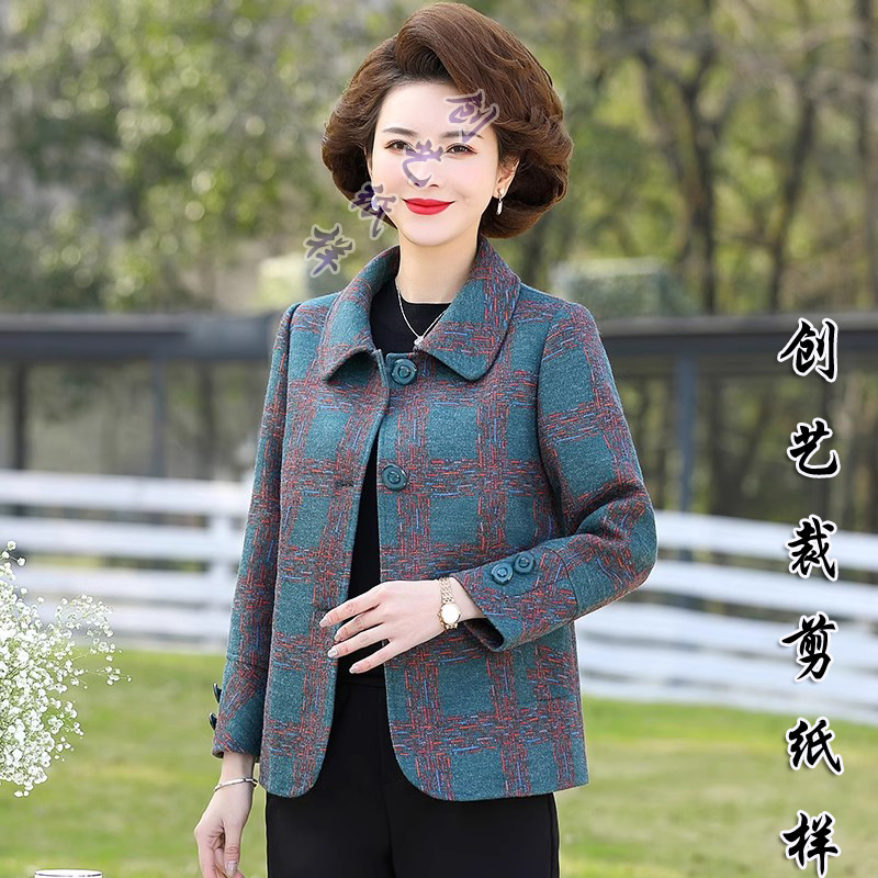 创艺妈妈装小个子做衣服裁剪图