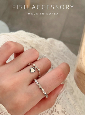 不规则925纯银戒指925纯银简约